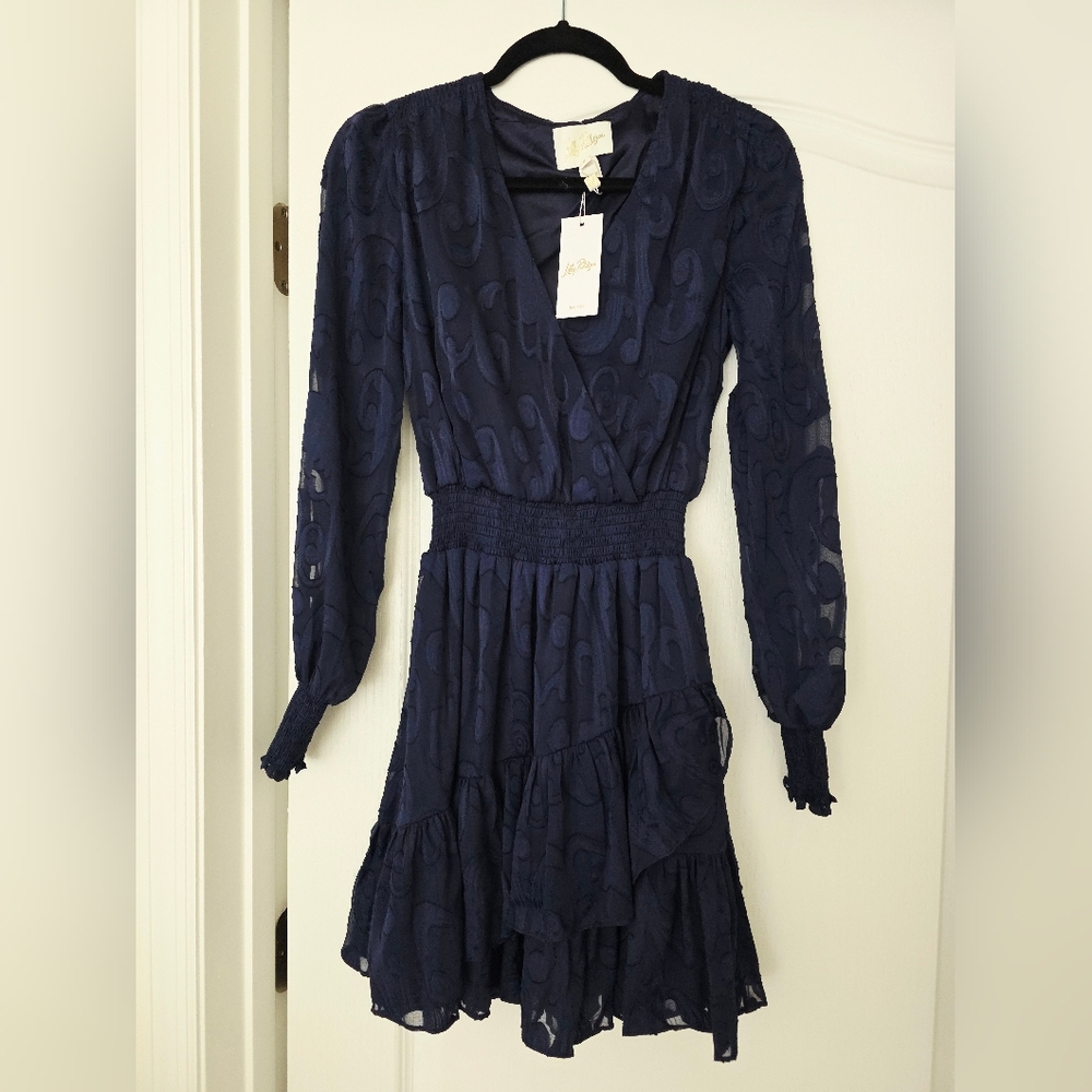 LILLY PULITZER🦋 Cristiana Long Sleeve Dress SIZE 0 - Picture 6 of 7